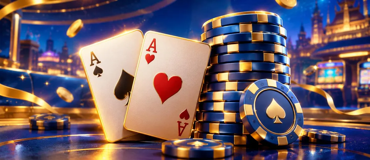 Ilustrasi casino chips and golden casino — panduan Mahabet77 Login Mahabet77
