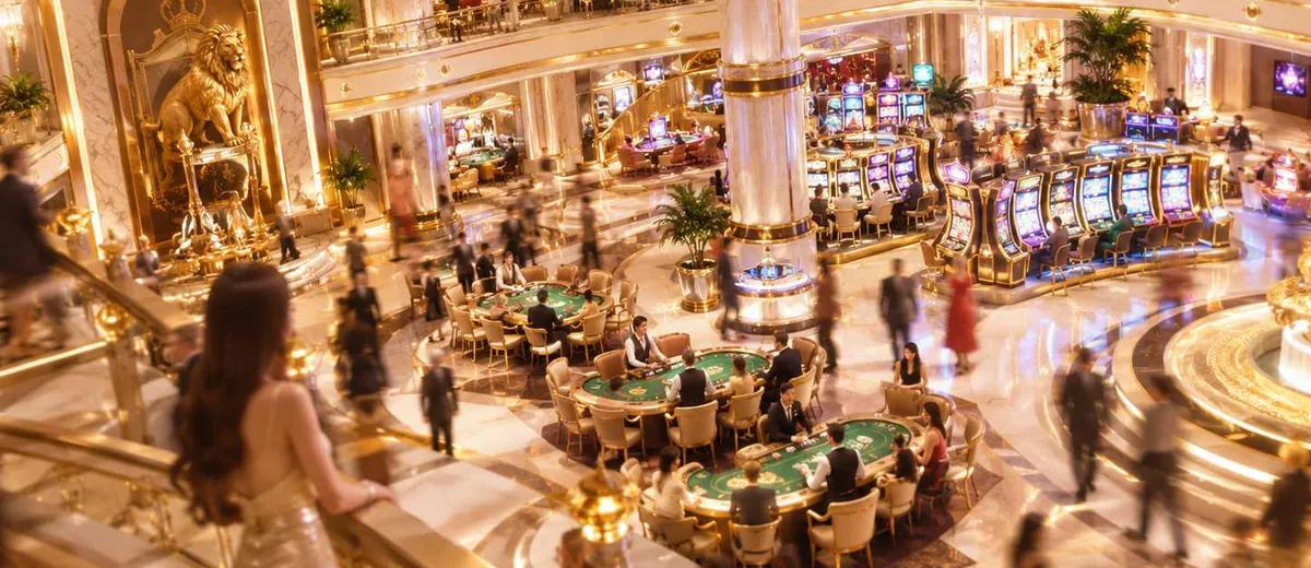Ilustrasi golden casino — panduan Volatilitas Rendah vs Tinggi Mahabet77