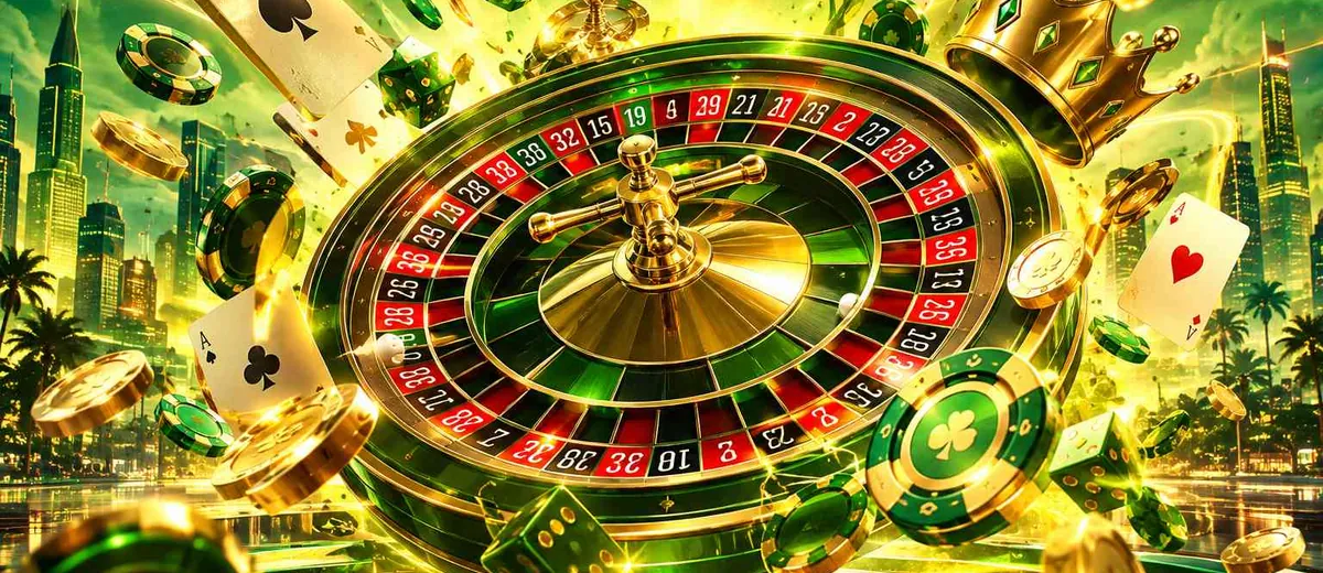 Ilustrasi roulette table and golden casino — panduan Mahabet77 Slot Mahabet77