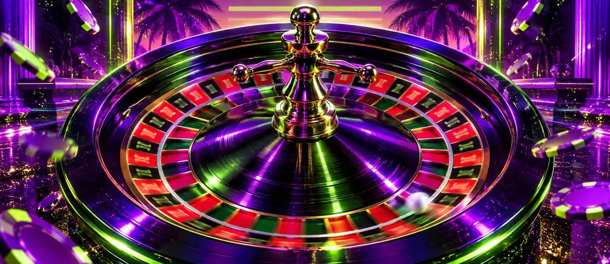 Ilustrasi roulette table and jackpot win — panduan Jam Buka Arkade Mahabet77