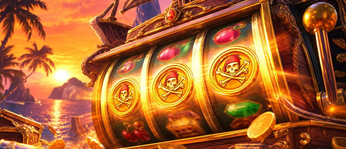 Ilustrasi slot machine and golden casino — panduan Koin Arkade dan Nostalgia Mahabet77