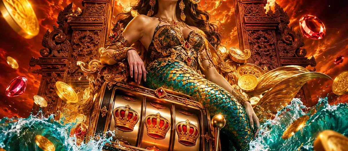 Ilustrasi slot machine and golden casino — panduan Kredit dan Koin Mahabet77