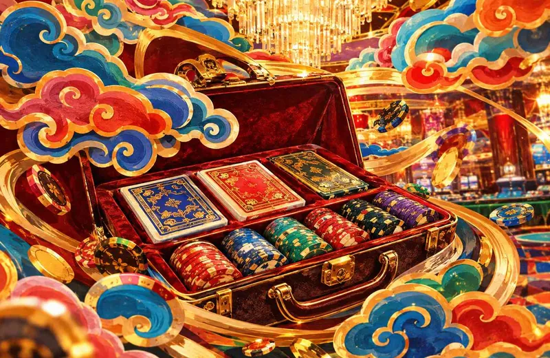 Playing cards and casino chips dalam konteks Mahabet77 Link Alternatif Mahabet77