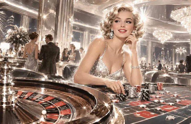 Roulette table and casino chips dalam konteks Volatilitas Rendah vs Tinggi Mahabet77